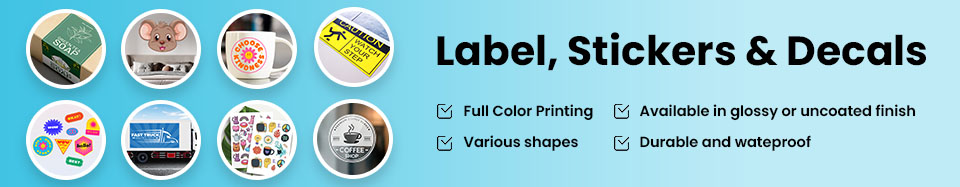 Label, Stickers & Decals 