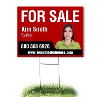 Full Color Yard Signs 23.5"W x 17.5"H
