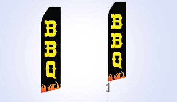 BBQ Stock Flag - 16ft