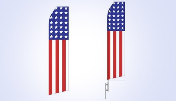 American Flag Stock Flag - 16ft