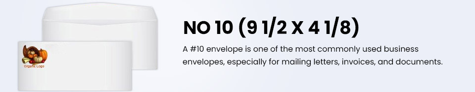 No 10 (9 1/2 x 4 1/8)