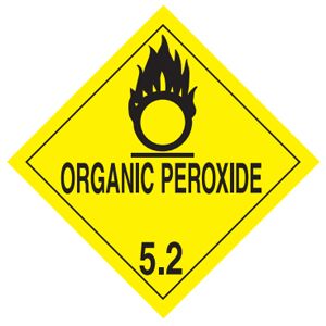 Organic Peroxide Labels - 4x4
