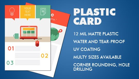 Plastic Flyer 5.5x8.5 inch 