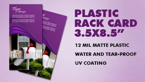 Plastic Flyer 3.5x8.5 inch 