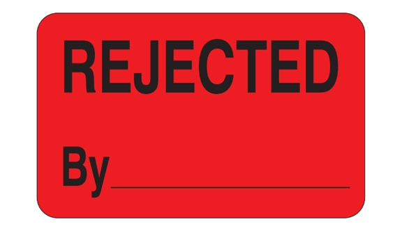 Rejected By Labels - 1.25x2