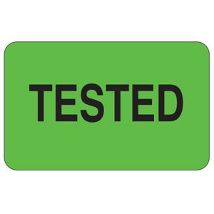 Tested Labels - 1.25x2