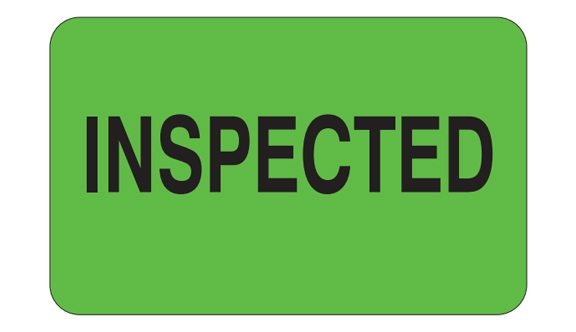 Inspected Labels - 1.25x2