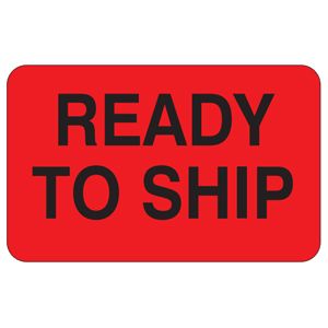 Ready To Ship Labels - 1.25x2