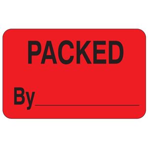 Packed By Labels - 1.25x2