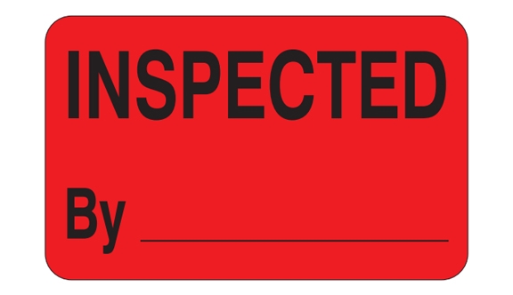 Inspected Labels - 1.25x2