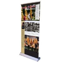 Premium Retractable Banner Stand - 33"