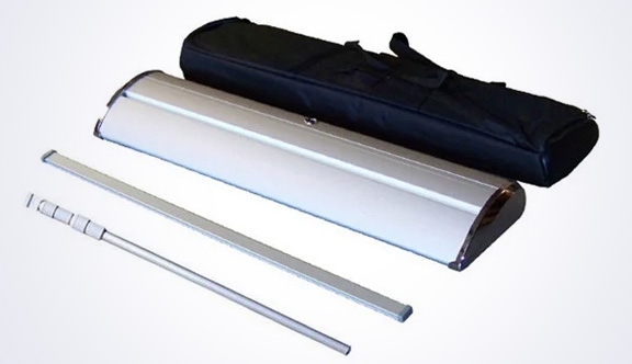 Premium Retractable Banner Stand - 33" (Stand Only)