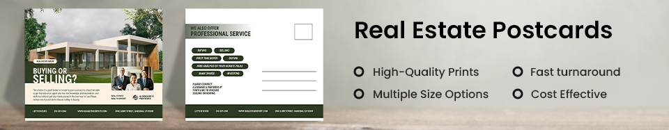 Real Estate Postcards