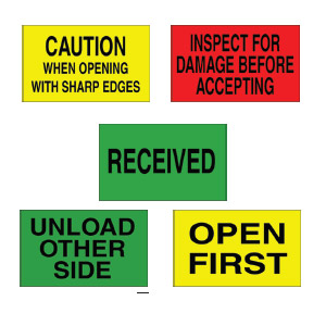 Receiving Labels