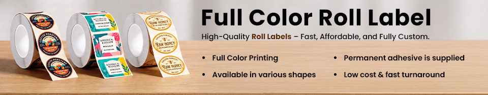 Full Color Roll Label