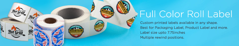 Full Color Roll Labels