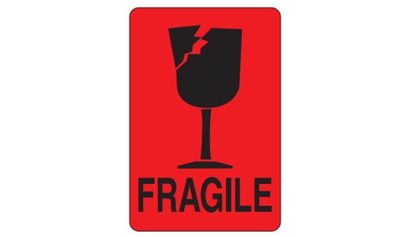 Fragile Labels - 2x3
