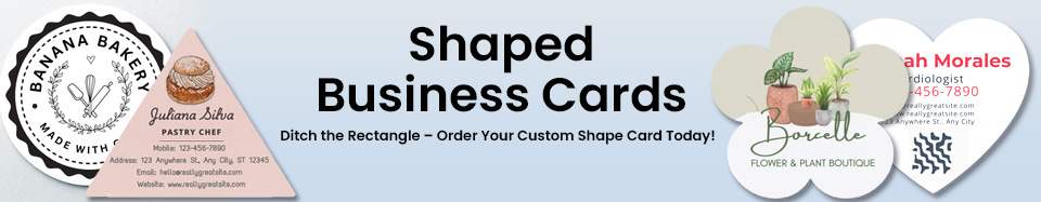 Shaped Business Cards