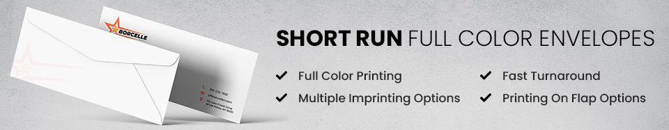 Short Run Full Color Envelopes