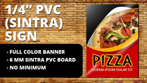 PVC Sign (6 mm)