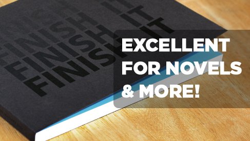 Perfect Bound Books - Excellent for Novels & More