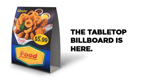 A-Frame Table Tents