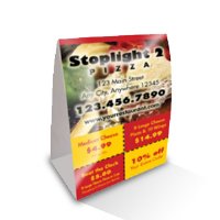 A-Frame Table Tents