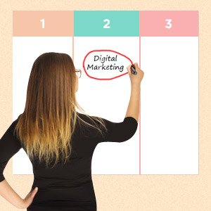 Dry Erase Adhesive Poster