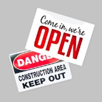 Styrene Sign (30 mil)