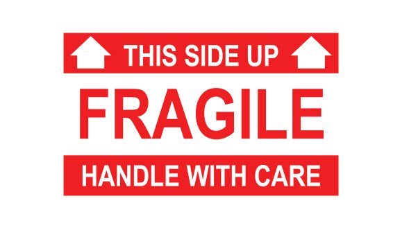 Fragile Handle With Care Labels