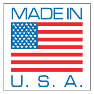 Made In USA Labels - 4x4