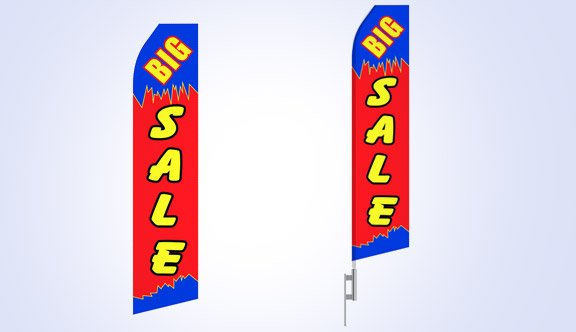 Big Sales Stock Flag - 16ft