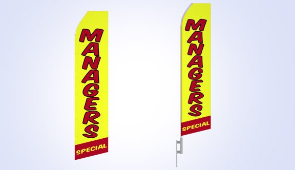 Managers Stock Flag - 16ft