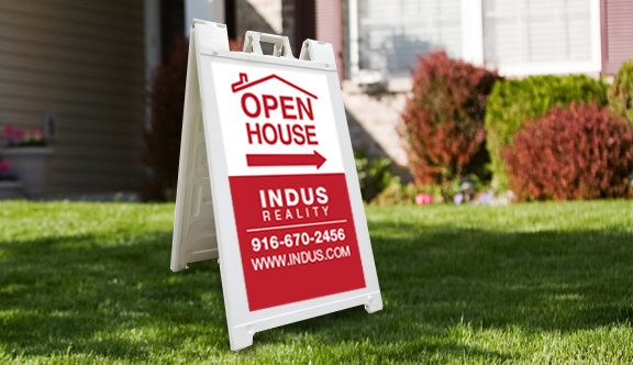 A-Frame Open House Signs