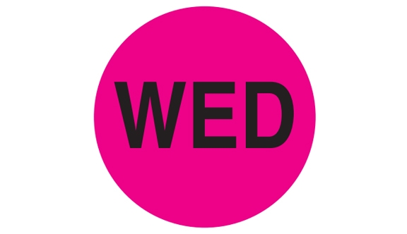 Wednesday Labels - 2"