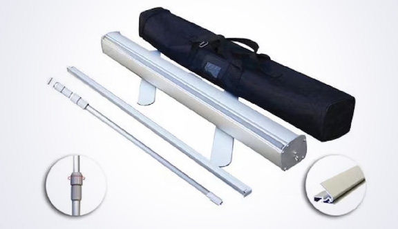 Wide Retractable Banner Stand - 47" (Stand Only)