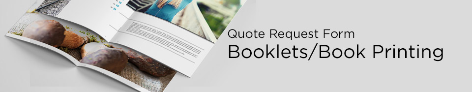 Custom Quote for Booklet
