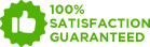 100% Satisfaction Guarantee