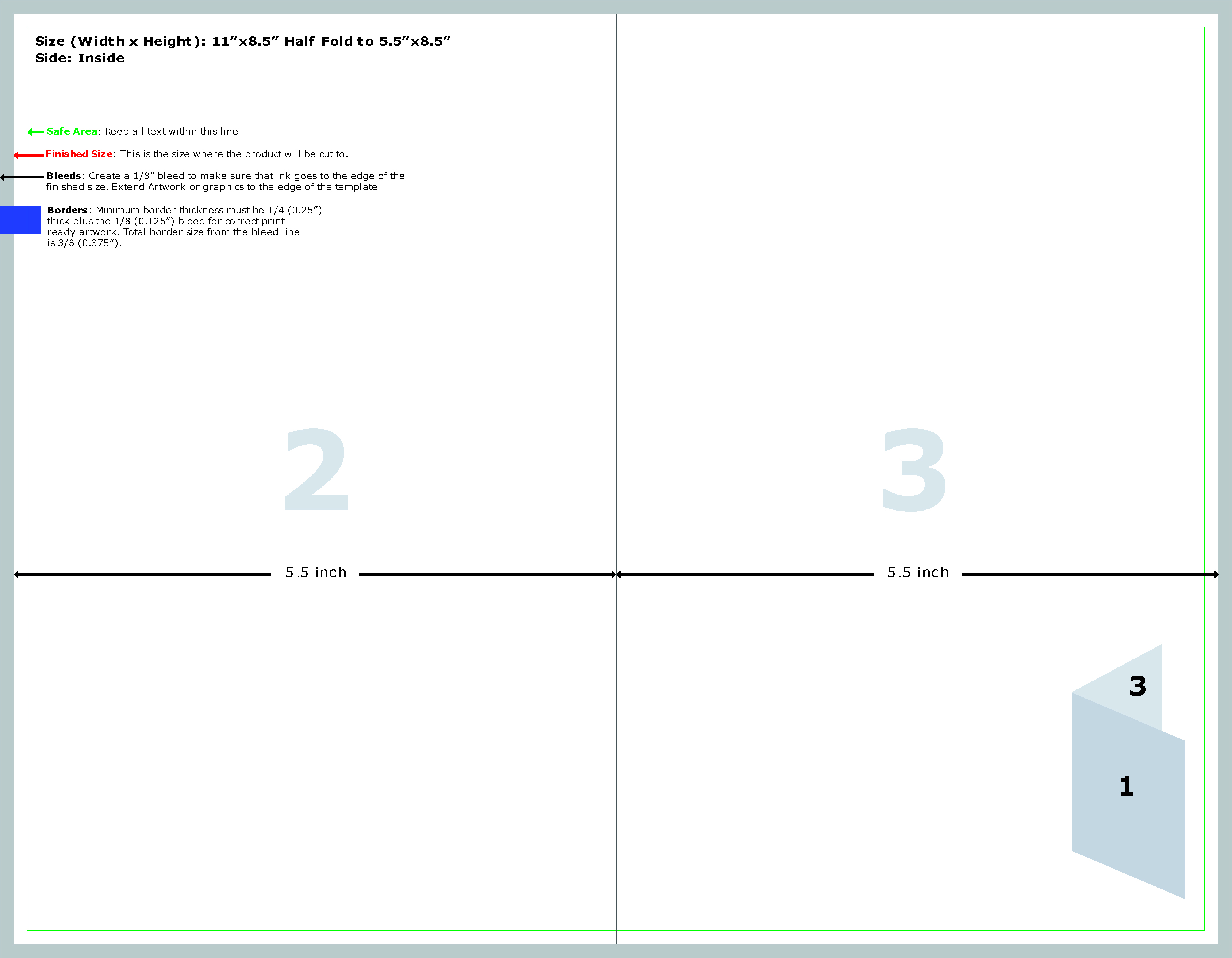 find a printing template printpapa com half fold then tri fold brochure template