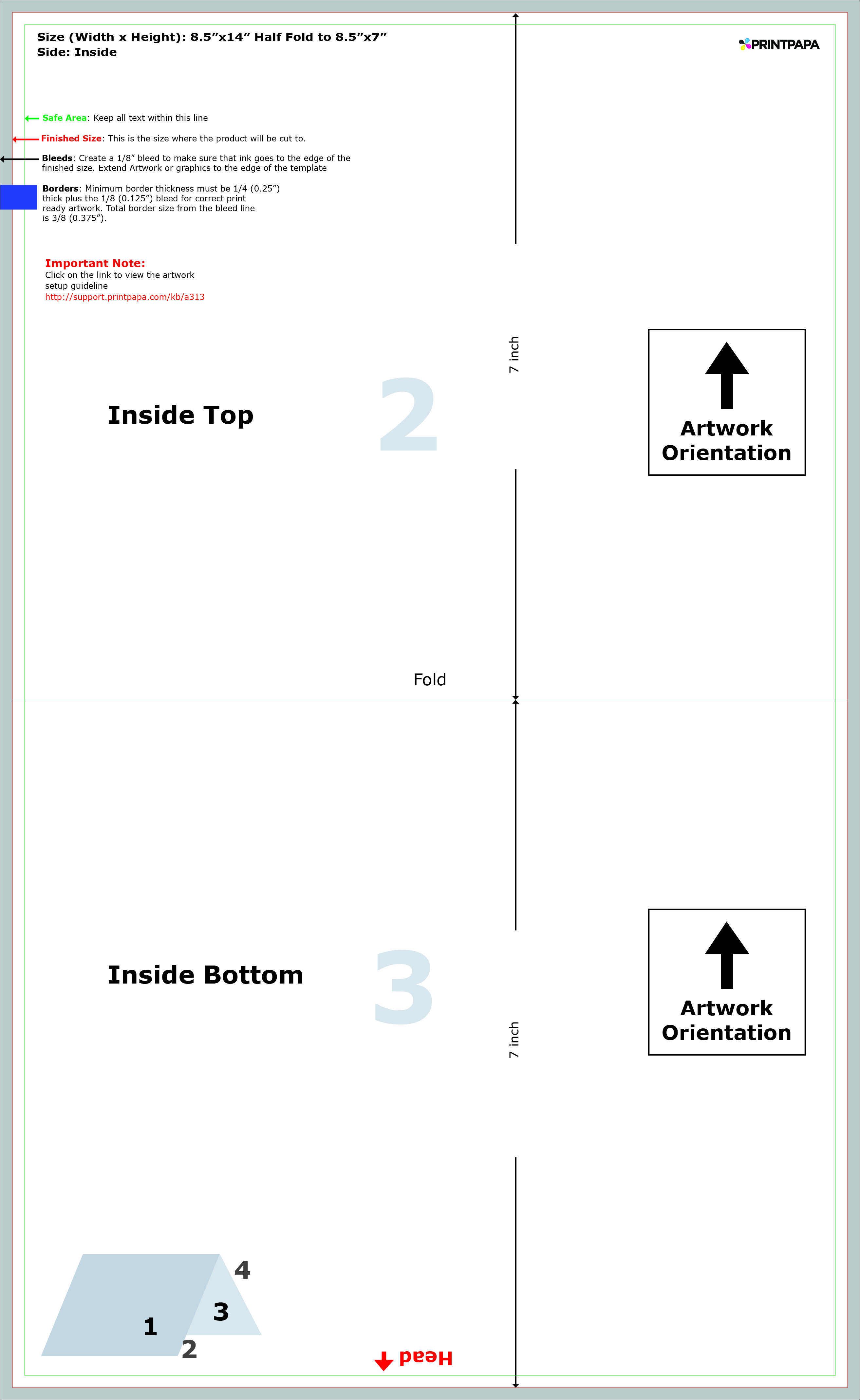 Find a Printing Template :: Printpapa.com