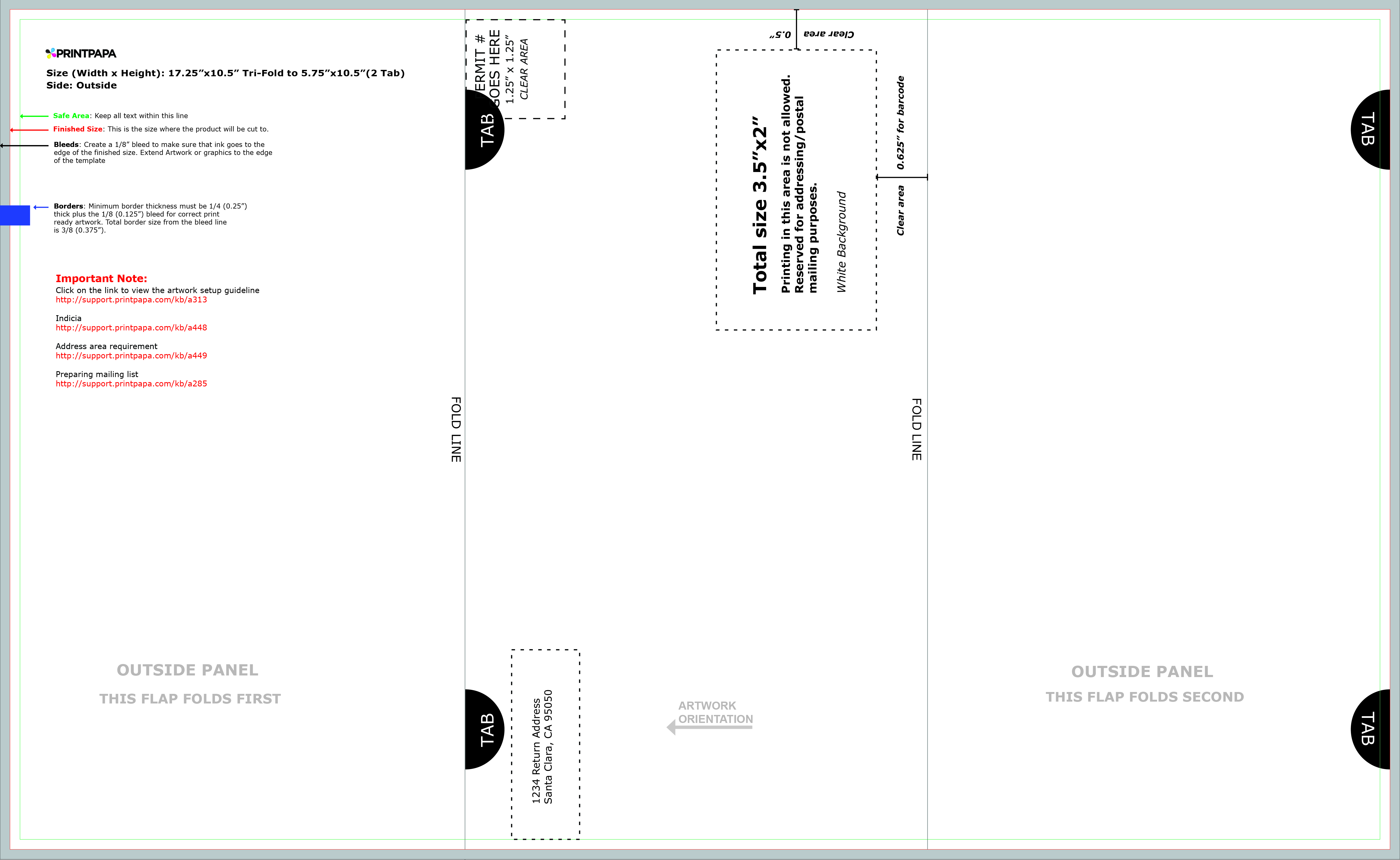 Find a Printing Template :: Printpapa.com
